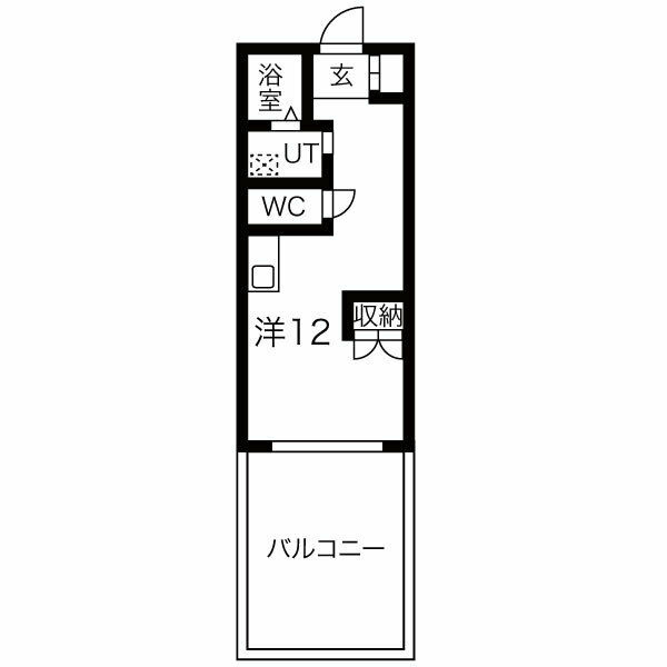 ライフデザイン江戸堀の間取り