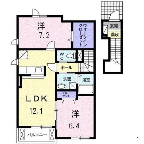【間取り】 | オレンジ　ジュネス