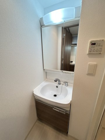 プレサンス北堀江の洗面所