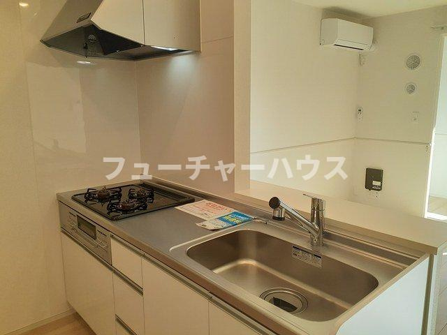 ＦＬＡＴ１のキッチン|きれいなキッチンです