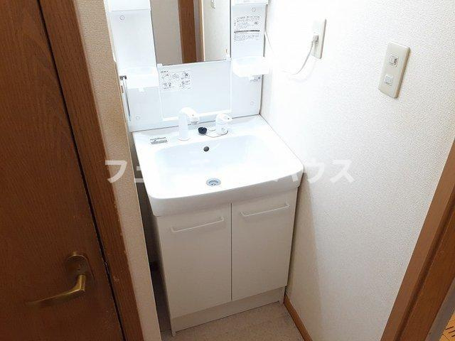 プレミアージュＡの洗面所|コンパクトで使いやすい洗面所