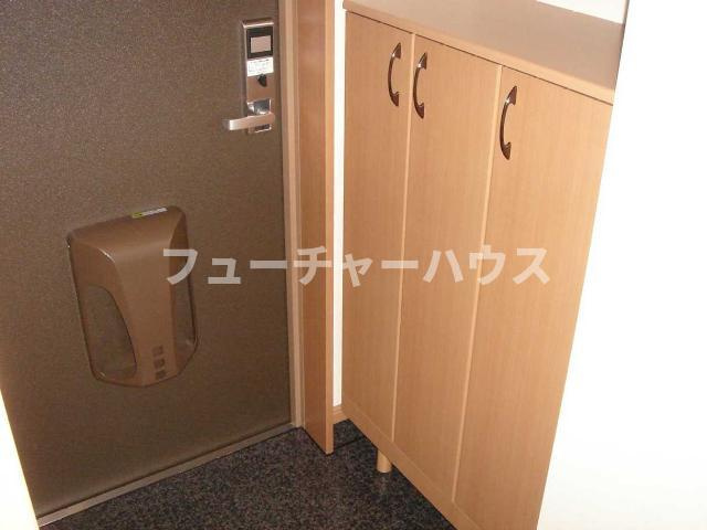 クレア美原の玄関|玄関