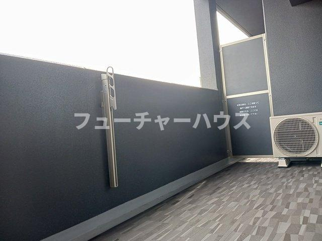 ザ・レジデンス水戸桜川のバルコニー