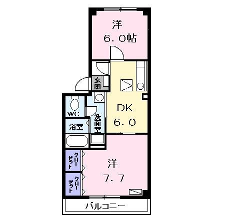 サニーガーデンの間取り