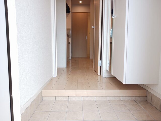 クオーレ　Ｂ棟の玄関