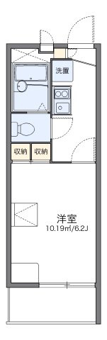 レオパレスリエールの間取り