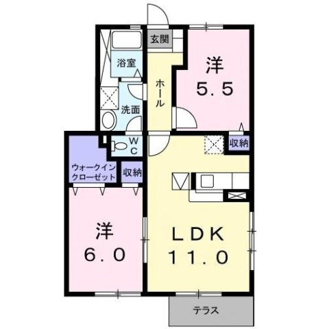 エバー・グリーンの間取り