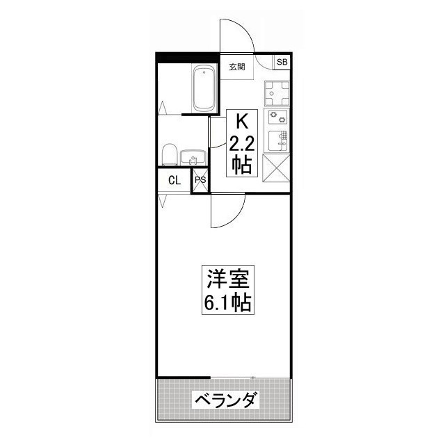 MQuarto東大宮の間取り
