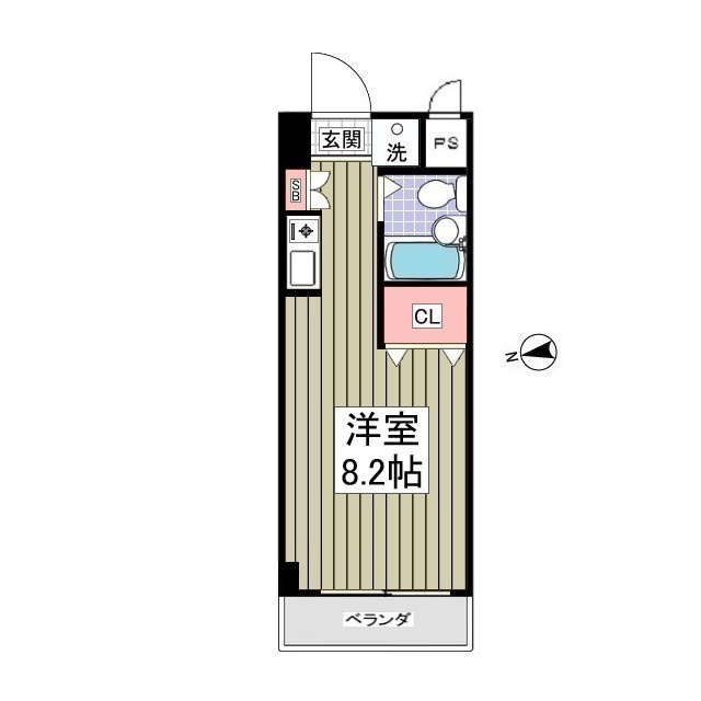 ベルハイム東大宮の間取り