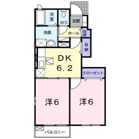 マーサ　グランデの間取り