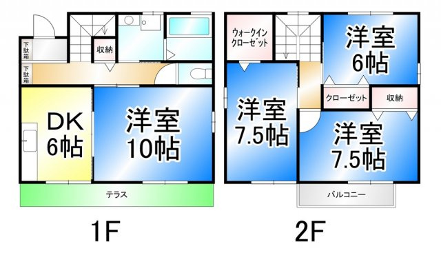 グランディールの間取り