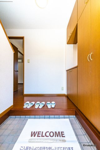 グランディールの玄関