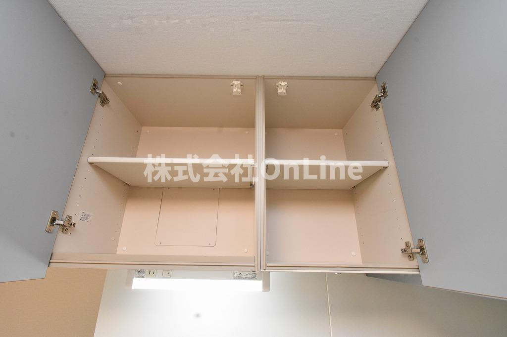 大阪市東成区大今里南１丁目のアパートの収納