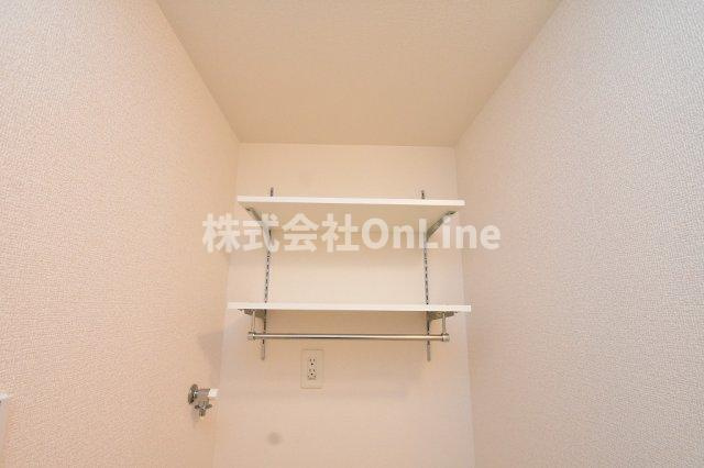 大阪市東成区大今里南１丁目のアパートの収納
