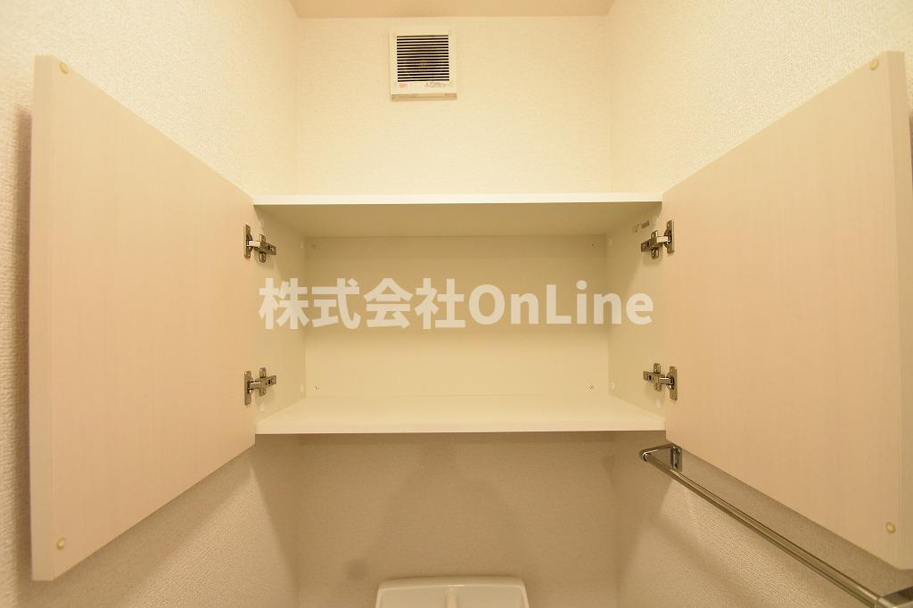 大阪市東成区大今里南１丁目のアパートの収納