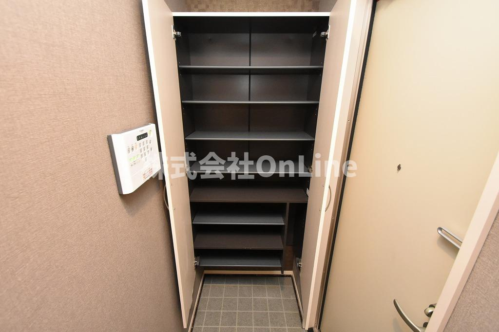 大阪市東成区大今里南１丁目のアパートの収納