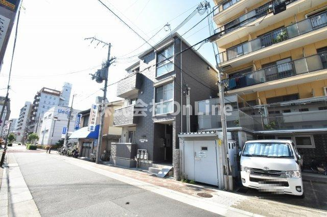 大阪市東成区大今里南１丁目のアパートの外観