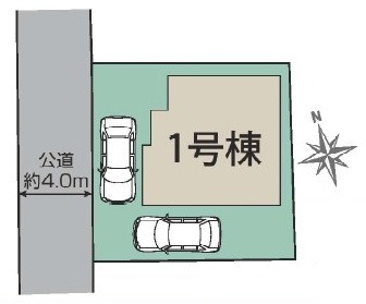 守谷市百合ケ丘3丁目　新築戸建ての区画図|区画図です♪