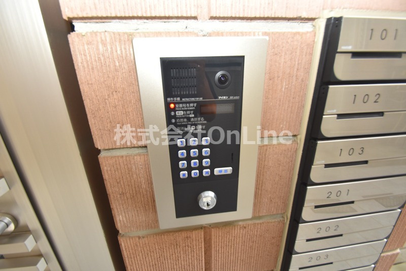 東大阪市若江本町４丁目のアパートのセキュリティ