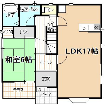 酒田市東泉町一丁目　中古住宅の間取り|現況優先