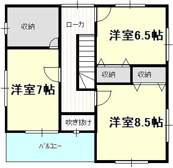 酒田市東泉町一丁目　中古住宅の間取り|現況優先