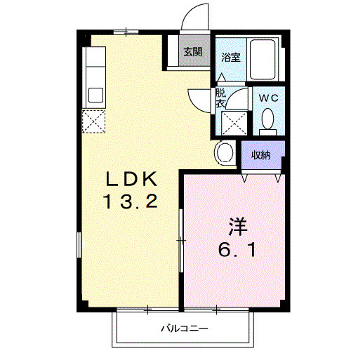 エクセル豊山の間取り