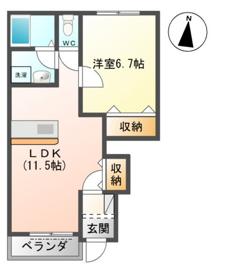 【間取り】 | ミューズ高柳