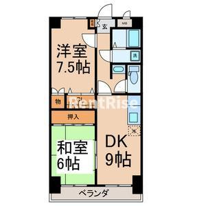 サン・エヴォリュエの間取り|間取り図