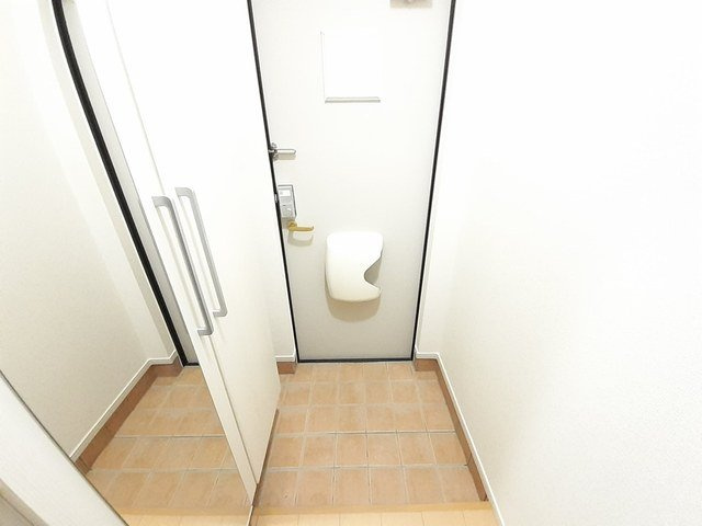 エスペランサの玄関|ゆったりとした玄関です