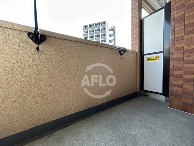 プレサンスセンターコア大阪のバルコニー|プレサンスセンターコア大阪　バルコニー