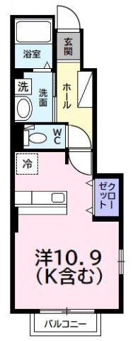 【間取り】 | レインボーレジデンスＡ