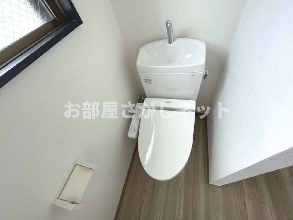 コーポ今井【おとり物件なし】#学生・社会人にオススメ！初期費用分割払いOK！のトイレ