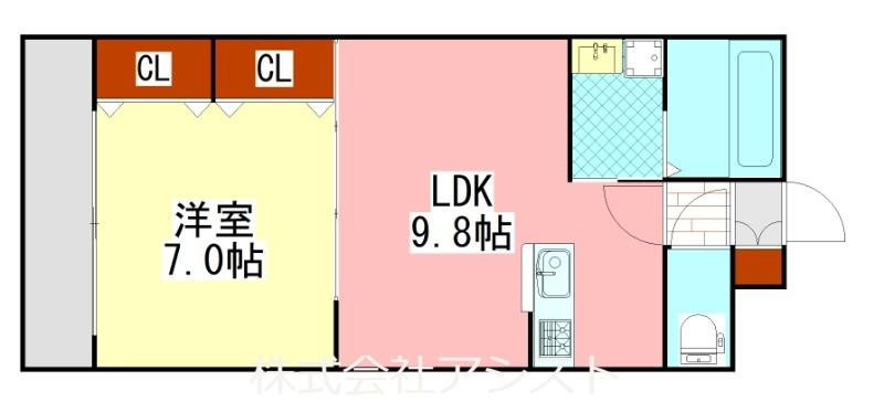 ライフマンション飯塚の間取り