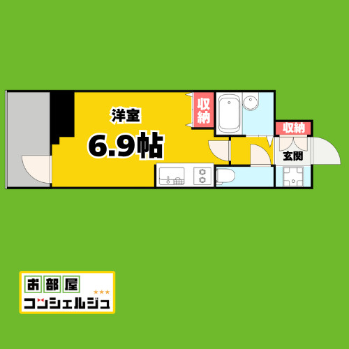 RIDGE堀田の間取り