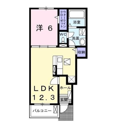 タートルヒルズ５ｔｈの間取り