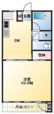 青葉マンション2号館【おとり物件なし】#学生・社会人にオススメ！初期費用分割払いOK！の間取り