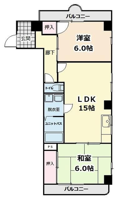 リヴ竹ノ塚の間取り