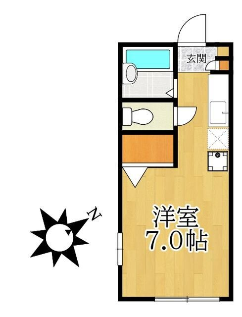 メゾン・ド・テイトの間取り