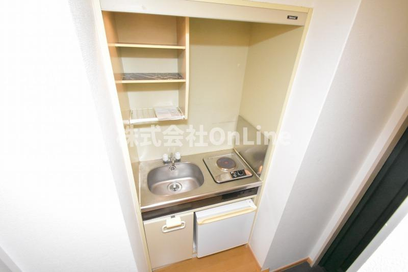 東大阪市宝持２丁目の賃貸マンションのキッチン