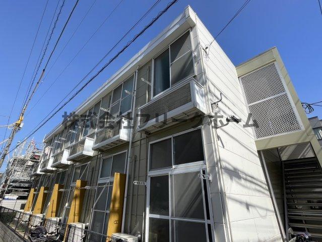 三鷹市井口１丁目のアパートの外観