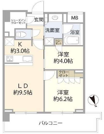【間取り】 | リビオ蒲田ザ・ゲート