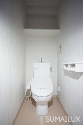 熊本市中央区新屋敷２丁目の賃貸マンションのトイレ