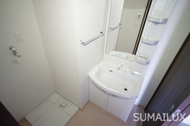 熊本市中央区新屋敷２丁目の賃貸マンションの洗面所