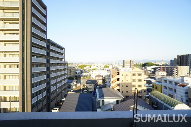 熊本市中央区新屋敷２丁目の賃貸マンションの展望