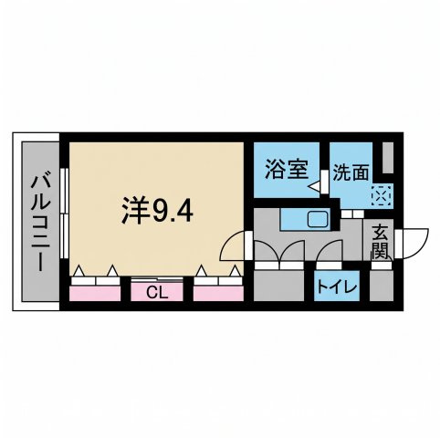 リンデン東薬院　警固小学校区の間取り|リンデン東薬院
