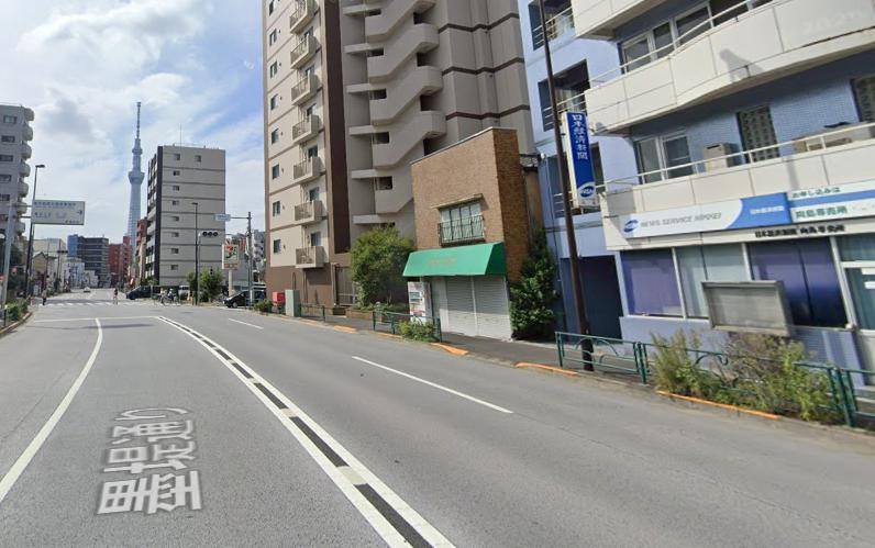墨田区堤通１丁目の店舗事務所の周辺