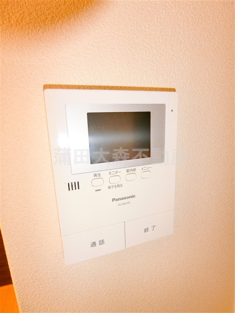 ネージュ西糀谷の設備|TVモニター付インターホン