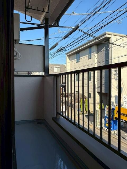 フラットじゅんのバルコニー