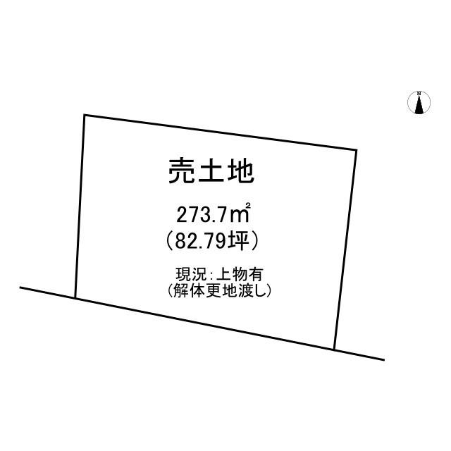 本郷1丁目の土地図