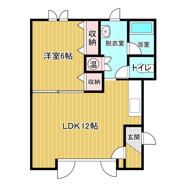 ノース蔵の間取り
